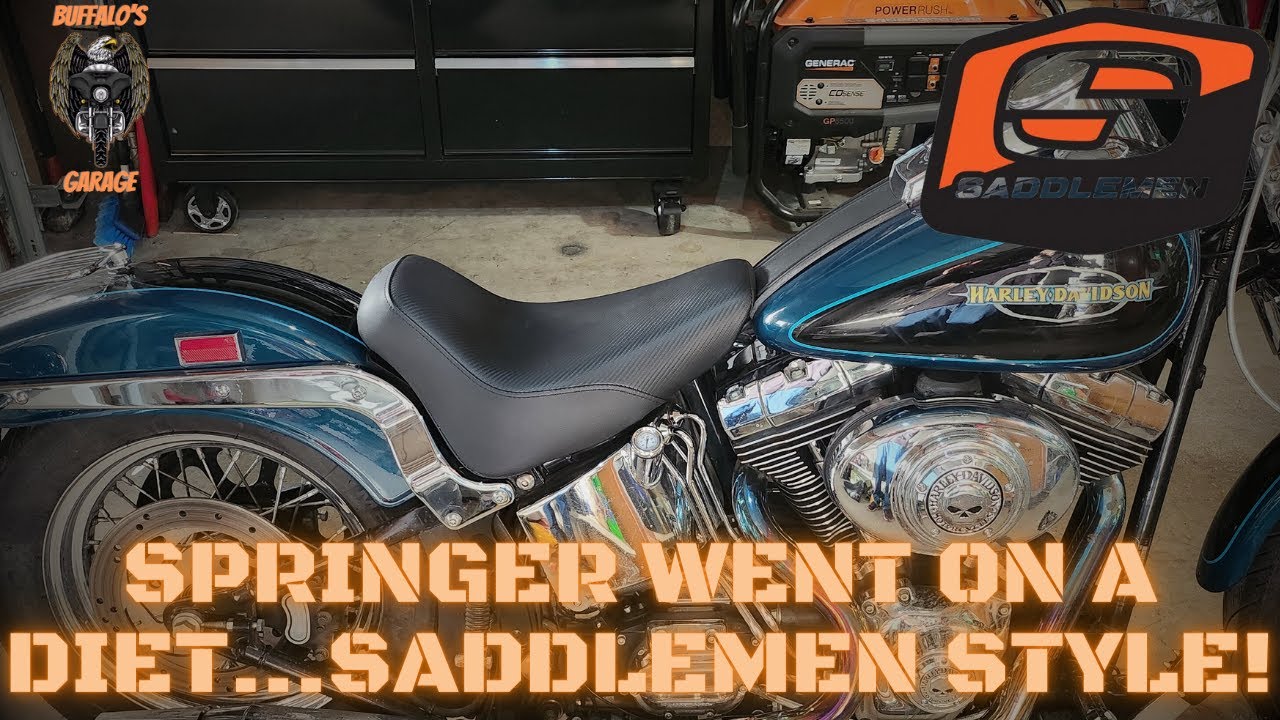 Finally, a Saddlemen seat for the Springer!
