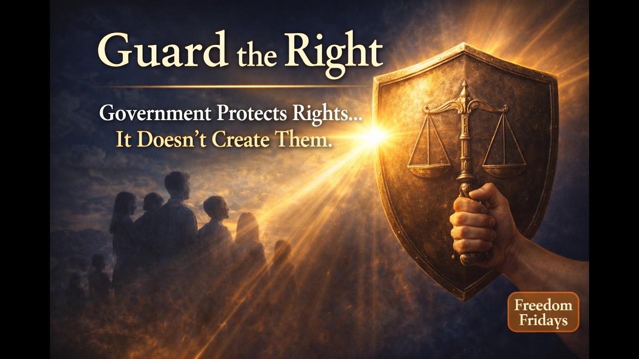 Guard the Right | Inspired by Principle 7 of 'The 5,000 Year Leap'