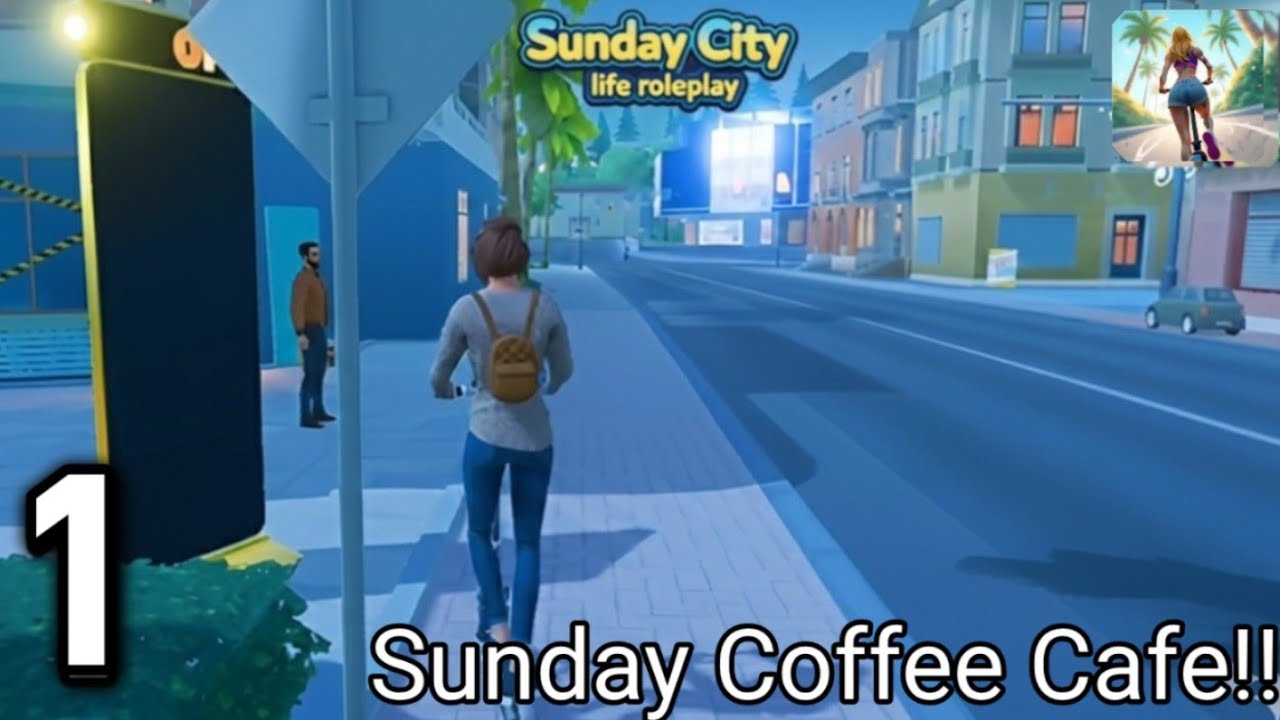 Sunday City Gameplay Part 1: The Ultimate Guide to Starting a Coffee Business (Mobile) @CurateGamer 