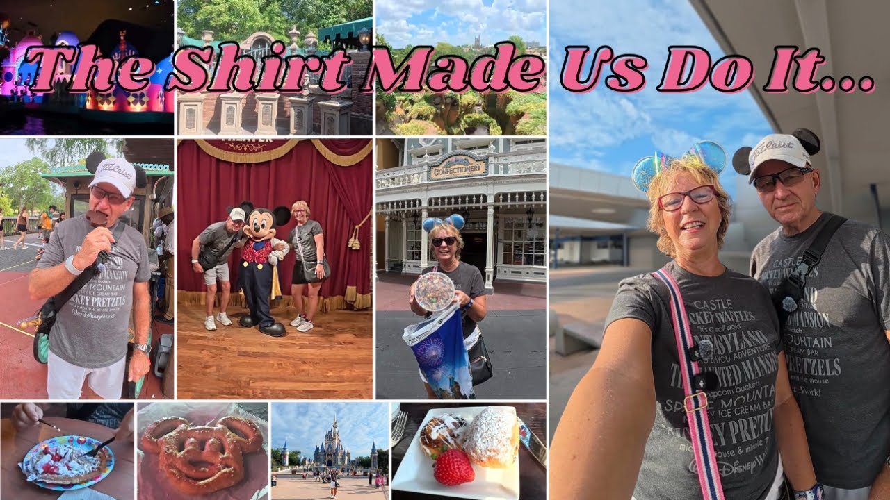 Disney T-Shirt Challenge at Magic Kingdom | Can We Do It All in One Day?