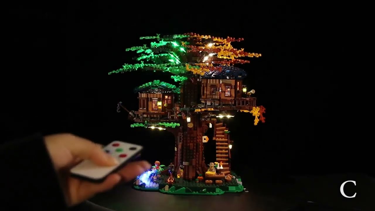 BrickBling Light Kit for LEGO Ideas Tree House 21318