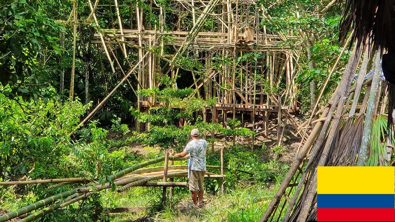 HE BUILT A BAMBOO TRIPLEX IN THE COLOMBIAN JUNGLE *Building Tour*