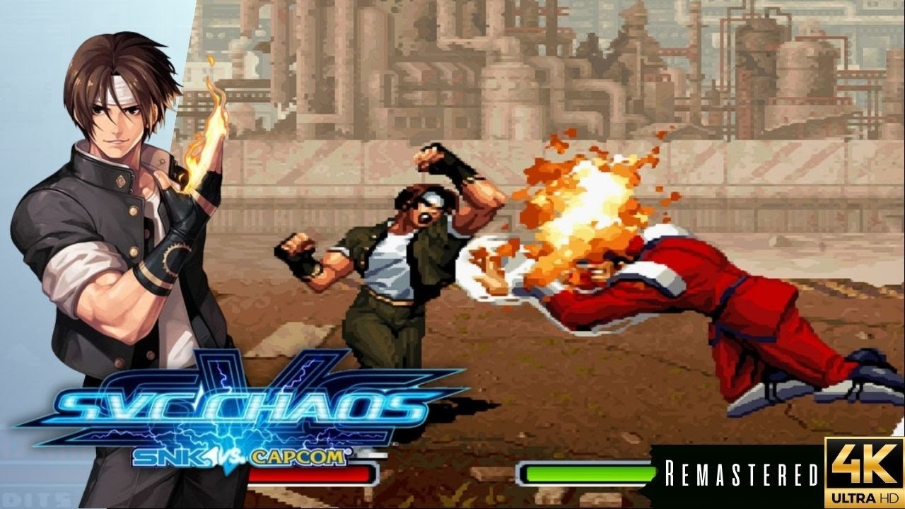SVC Chaos SNK Vs Capcom - Kyo Kusanagi (Arcade/JPN/2003) 4K 60FPS