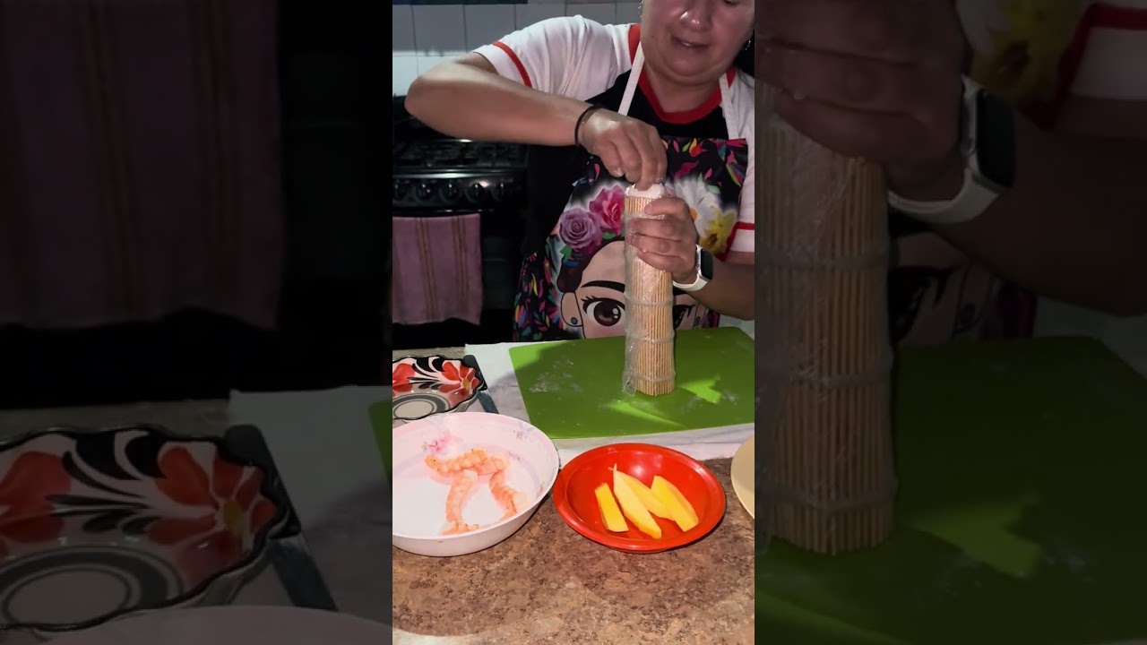 Preparación de Sushi naturales