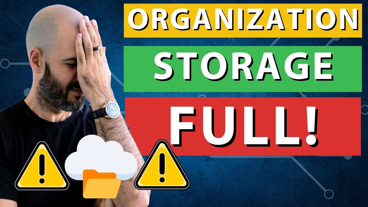 Organization Storage Full: Do You Need More Space for Data in Google Workspace Admin?