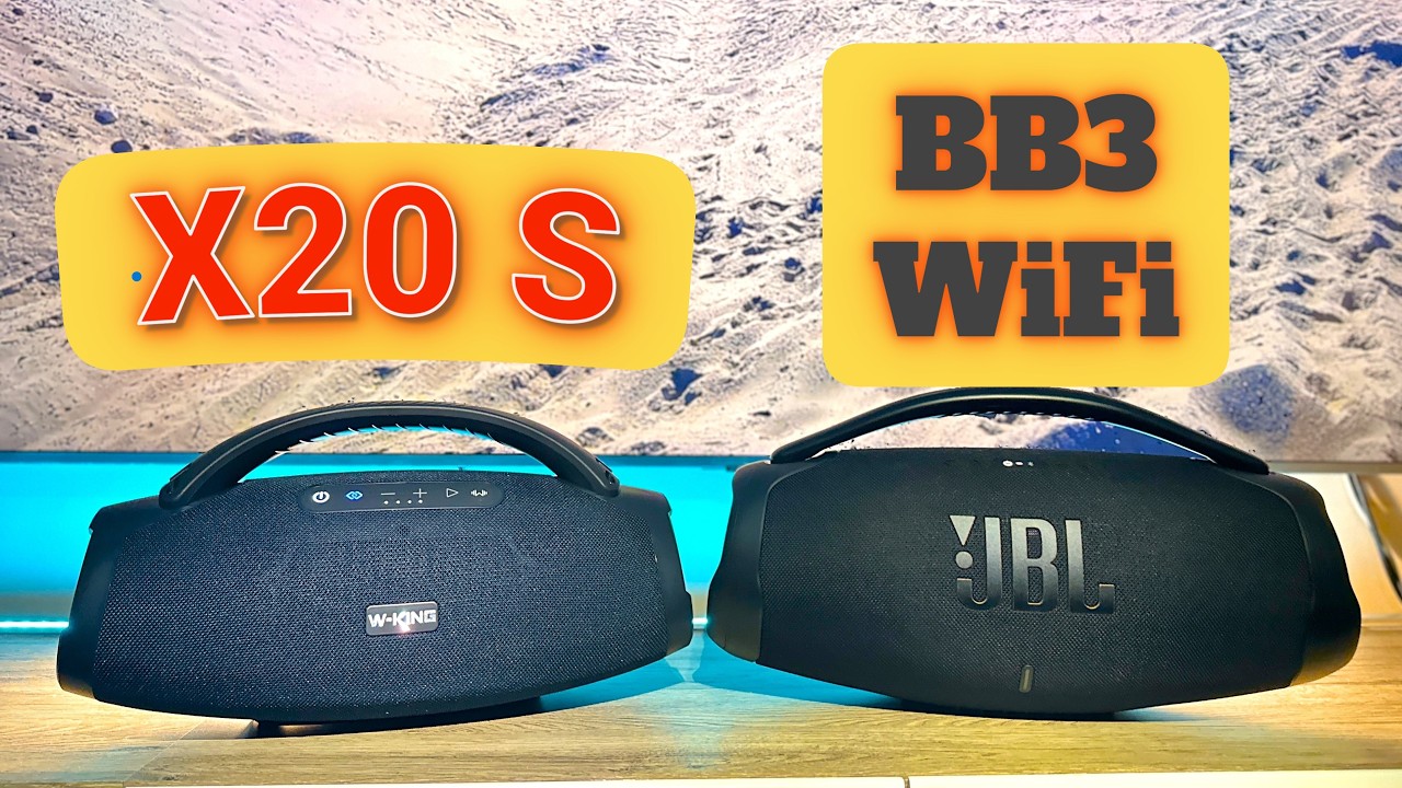 W -KING X20s vs Jbl Boombox 3 WiFi  AirPlay.Opinion in Subtitles