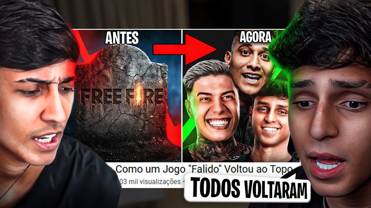 Nobru e Bak reagindo ao meu vídeo: Como um Jogo "Falido" Voltou ao Topo