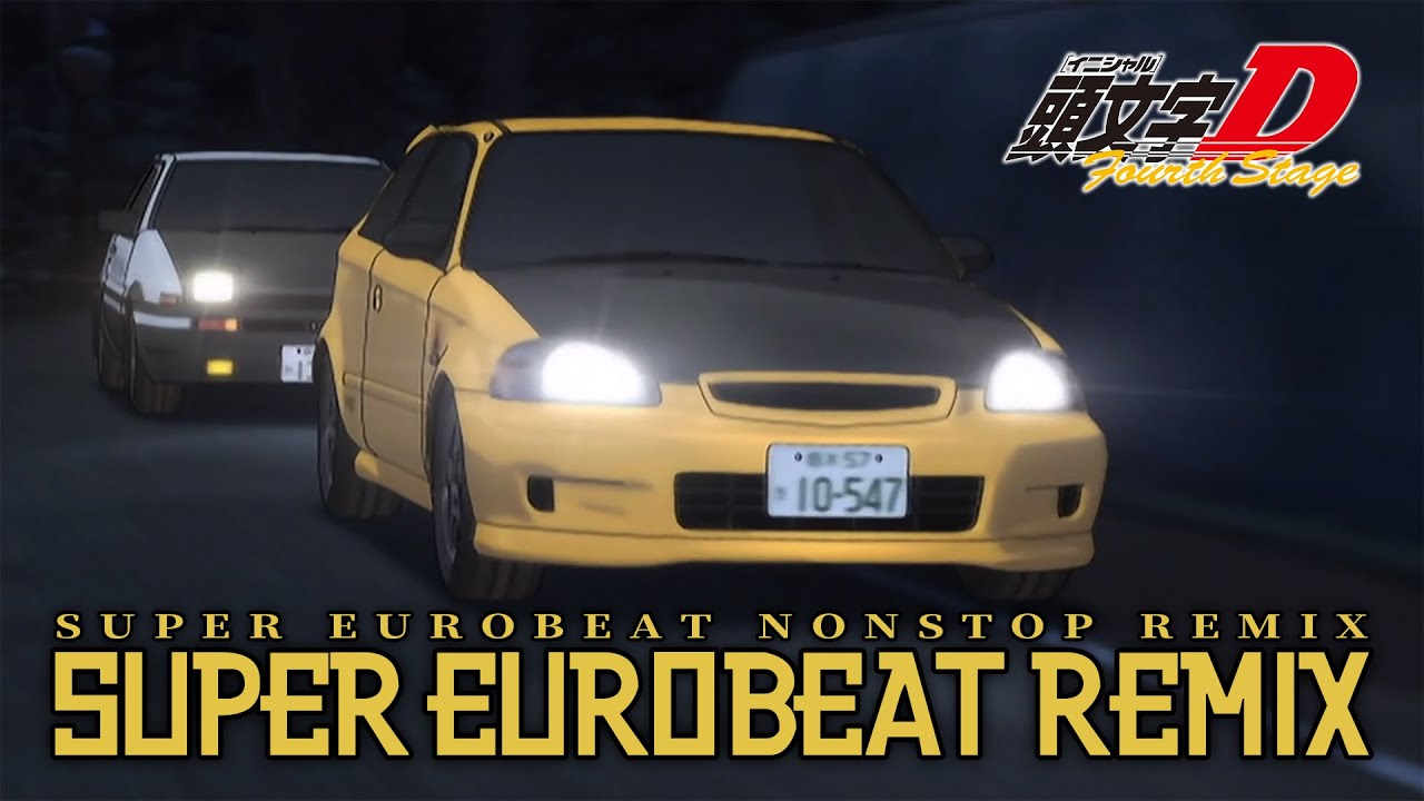 【Initial D】頭文字D Fourth Stage NON-STOP REMIX