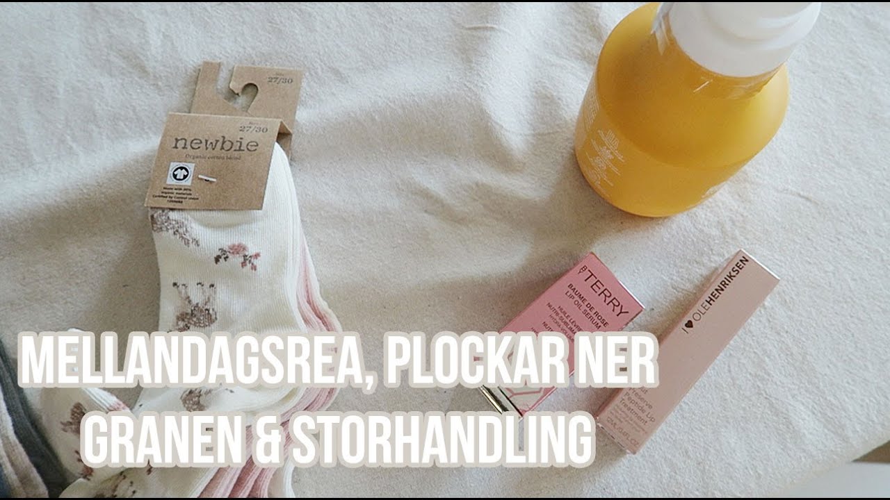 TAR BORT GRANEN, MELLANDAGSREA & STORHANDLING / vlogg