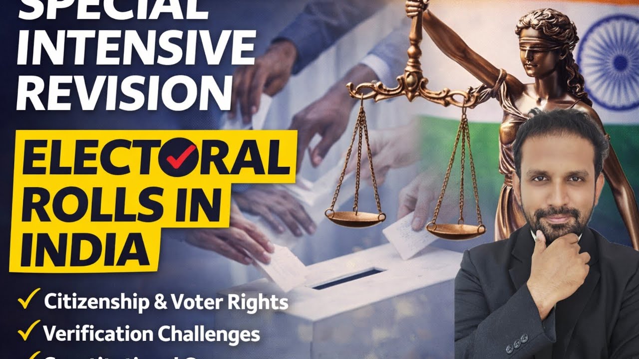 Special Intensive Revision (SIR) of Electoral Rolls Explained | Citizenship,Voter Rights & Conccerns