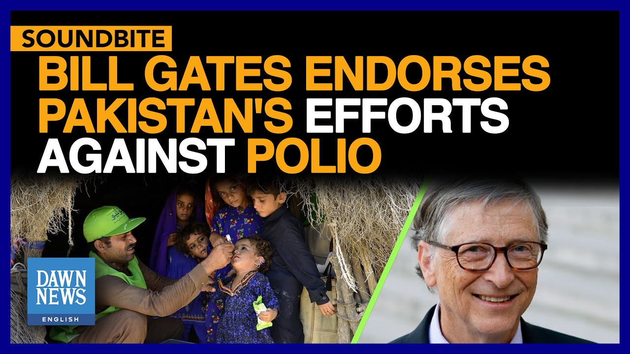 Bill Gates Endorses Pakistan's Efforts Against Polio As PM Reiterates Support | Dawn News English