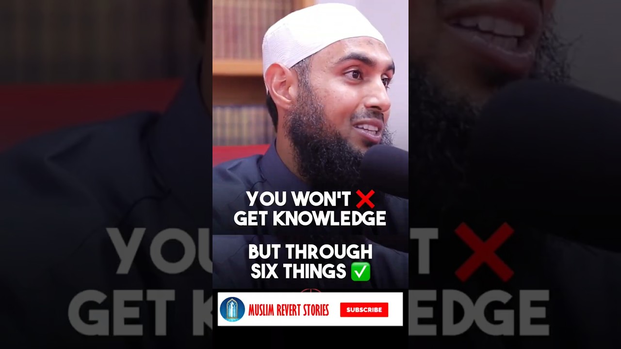 6 Steps to Seek Knowledge Ilm - Imam Shafii