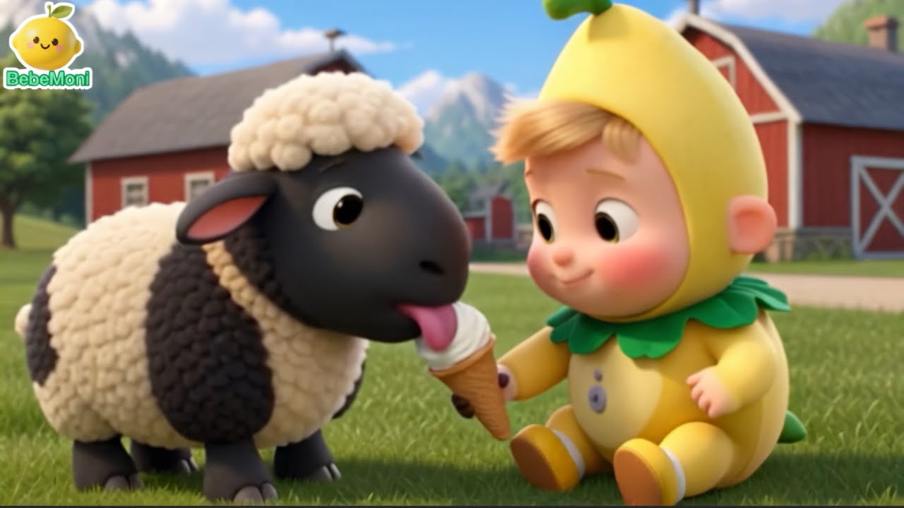 Baa Baa Black Sheep | Cartoon And Songs | BebeMoni TV 