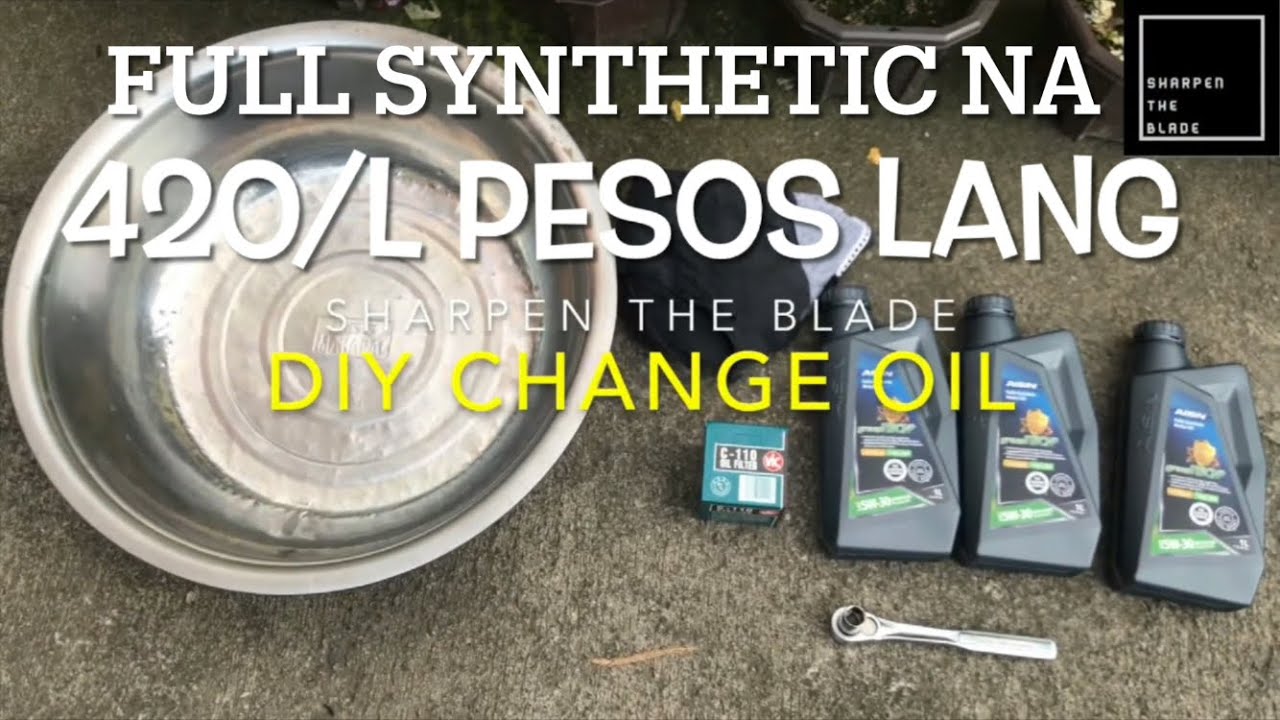 How to Change Oil| Engine Oil | Toyota Avanza| DIY | Aisin Full Synthetic Oil 5w-30
