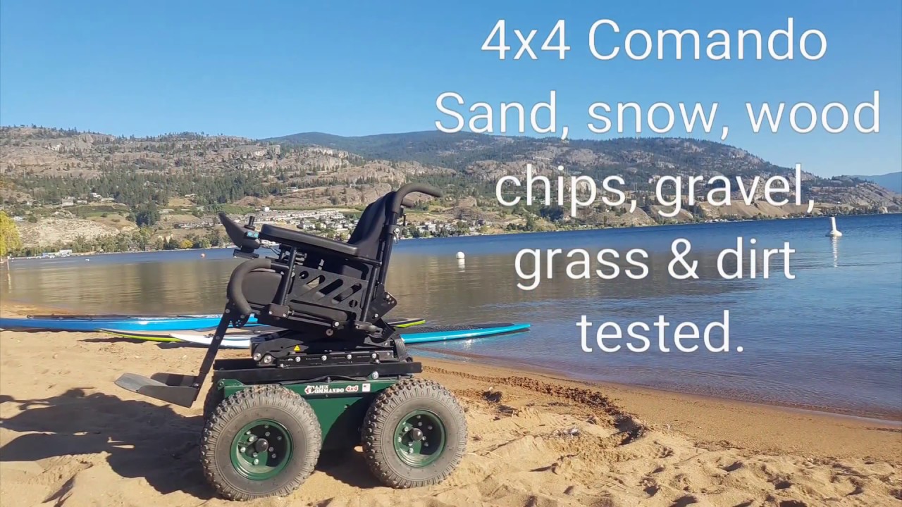 Cajun 4x4 power chair tested by LIFEmed Canada