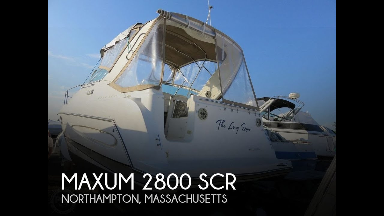 [SOLD] Used 2000 Maxum 2800 SCR in Northampton, Massachusetts