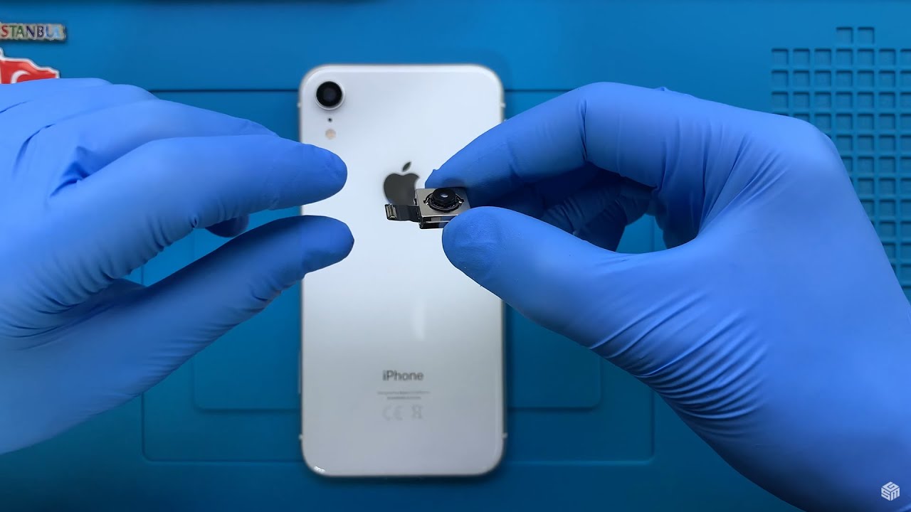 Замена задней камеры iPhone Xr