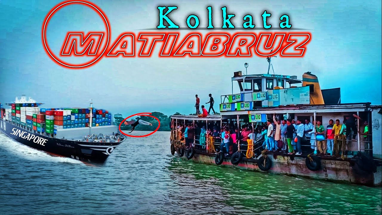 Matiabruz bichali Ghat return | Kolkata garden rich | matiabruz Kolkata| SAANU SIR !