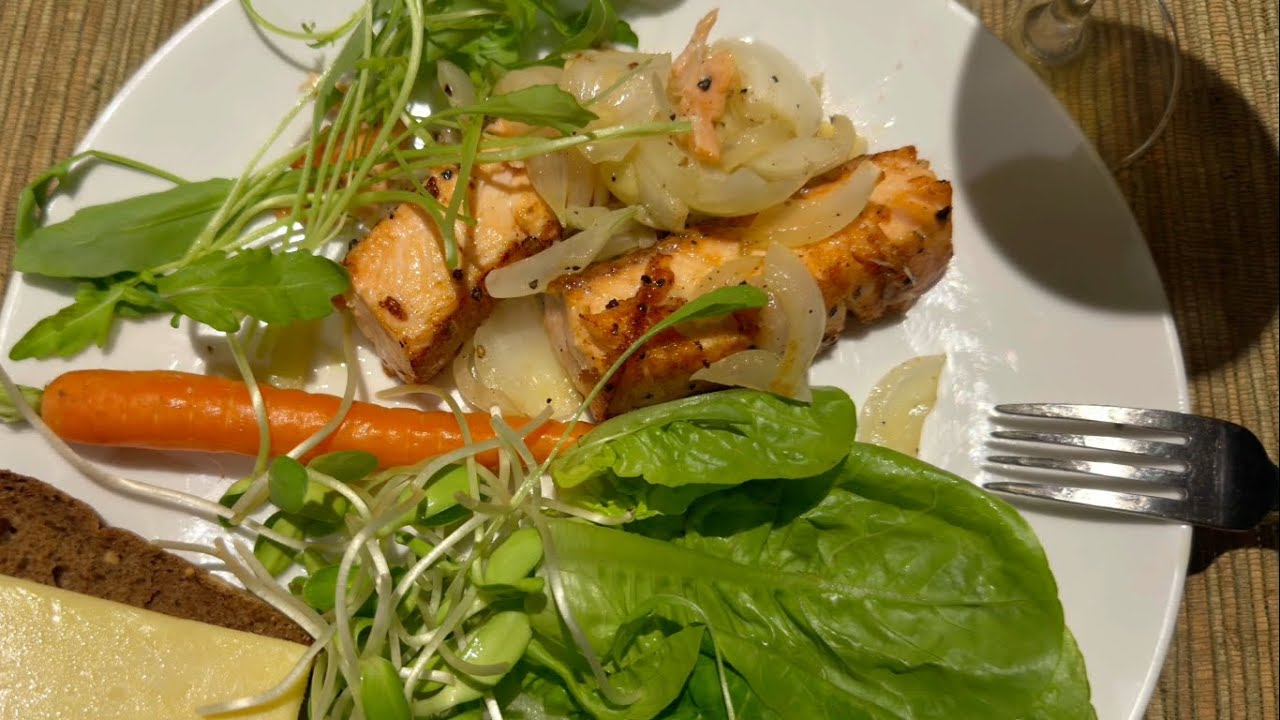 Cooking Fried Salmon in Koh Samui - Episode 5