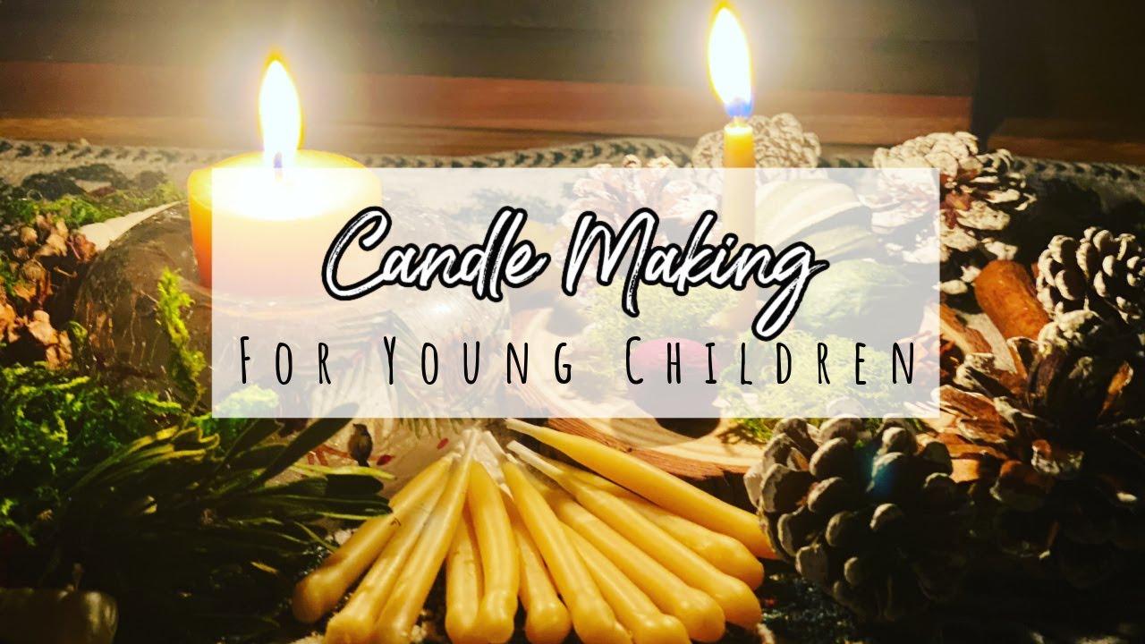 Candle Making With Children | Bees Wax Candles | Educational Videos for Kids