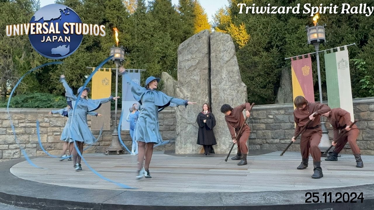 NO LIMIT! Christmas 2024 - Triwizard Spirit Rally | USJ 🇯🇵EP.12