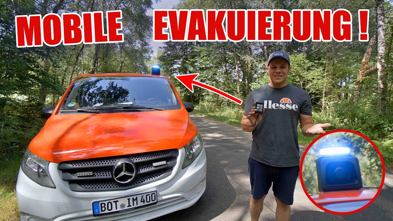 MAGNET BLAULICHT mit EVAKUIERUNG !😳 | ItsMarvin