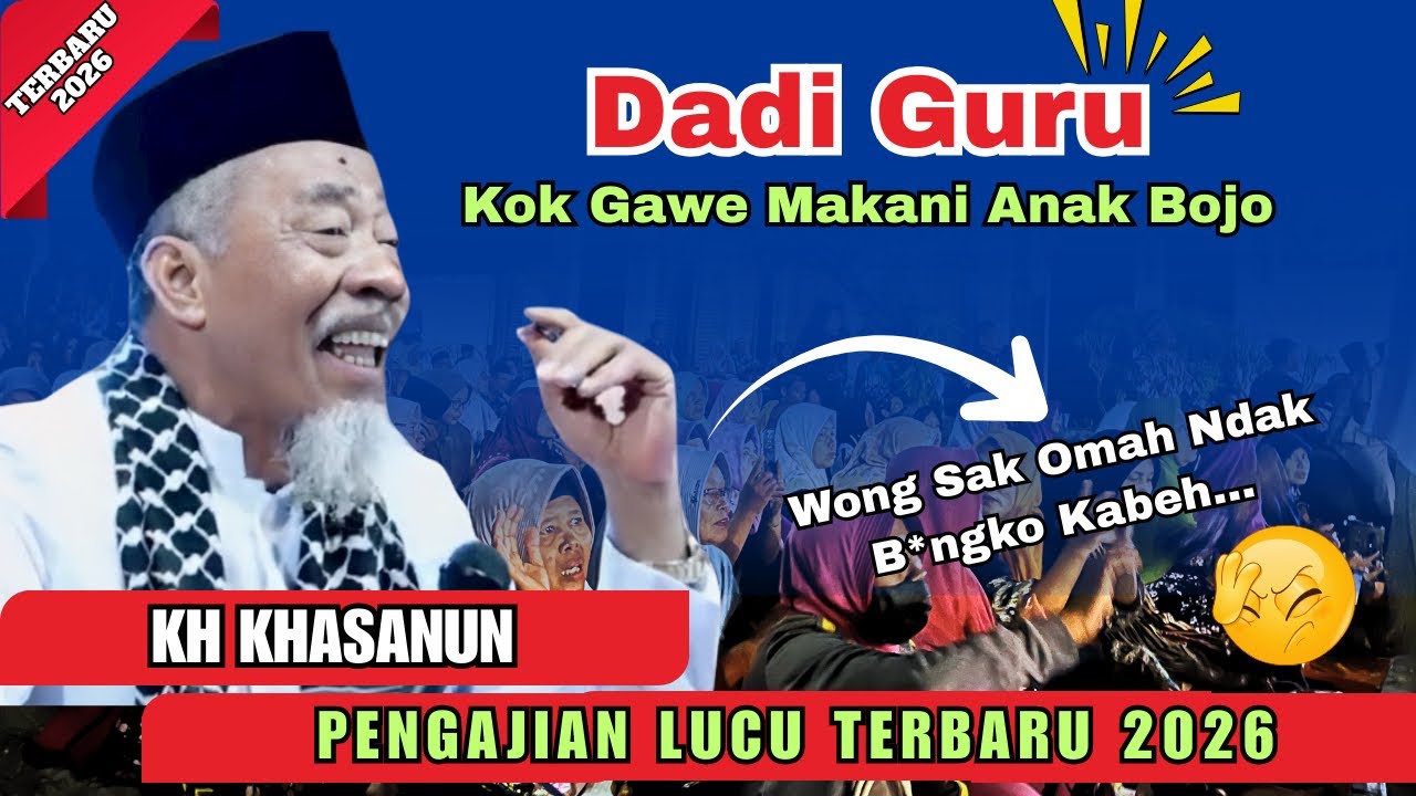 🔴 DETIK DETIK KH KHASANUN MARAH KARENA GAJI GURU DI INDONESIA YANG SEPERTI INI, INI PENJELASAN NYA