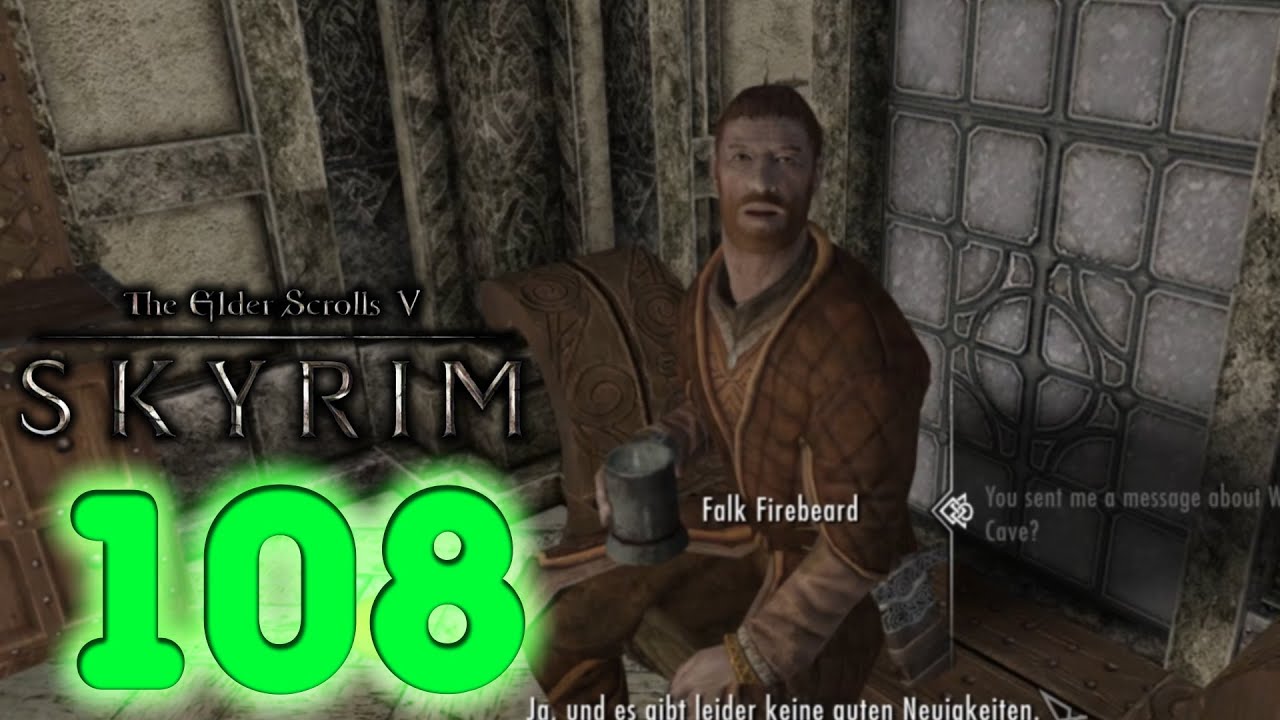 Die Bedrohung kehrt zurück! | Gespräch mit Falk Feuerbart | Let’s Play Skyrim AE #108