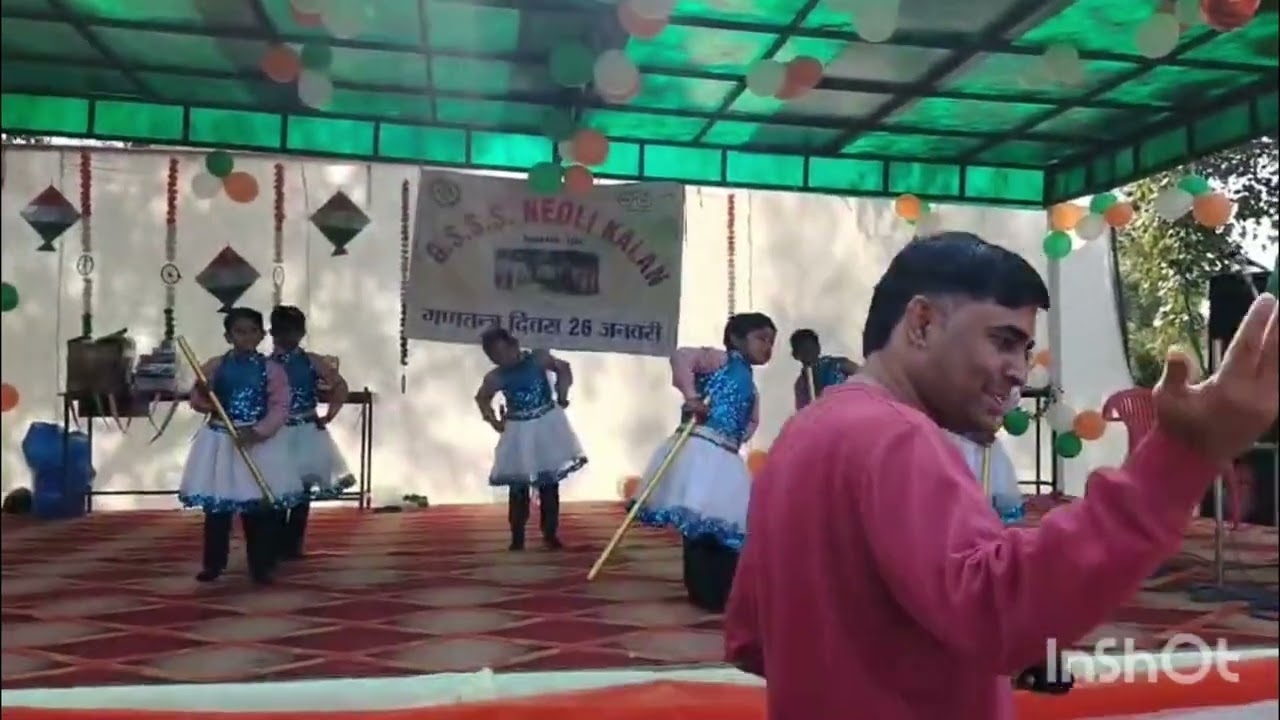 गणतंत्र दिवस पर सरकारी स्कूल की जबरदस्त परफॉर्मेंस # Ggps Neoli Kalan Hisar # Kesar Godara # 1st 