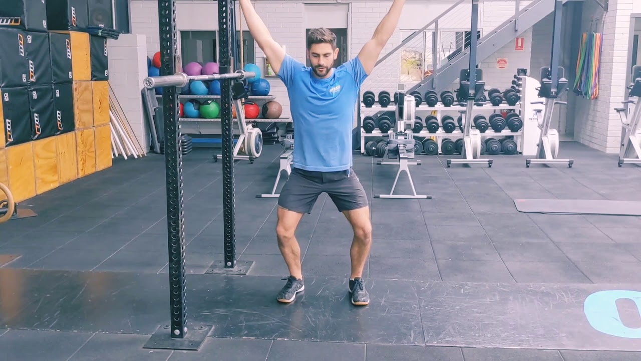 PUSH JERK WARM UP