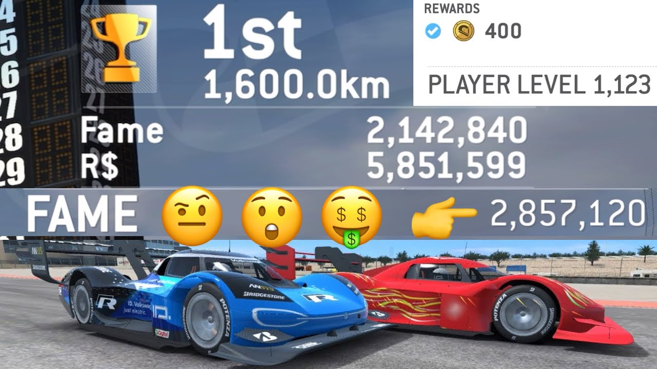 8x Fame &bull; My Highest Paying Race!! VW ID.R &bull; Real Racing 3