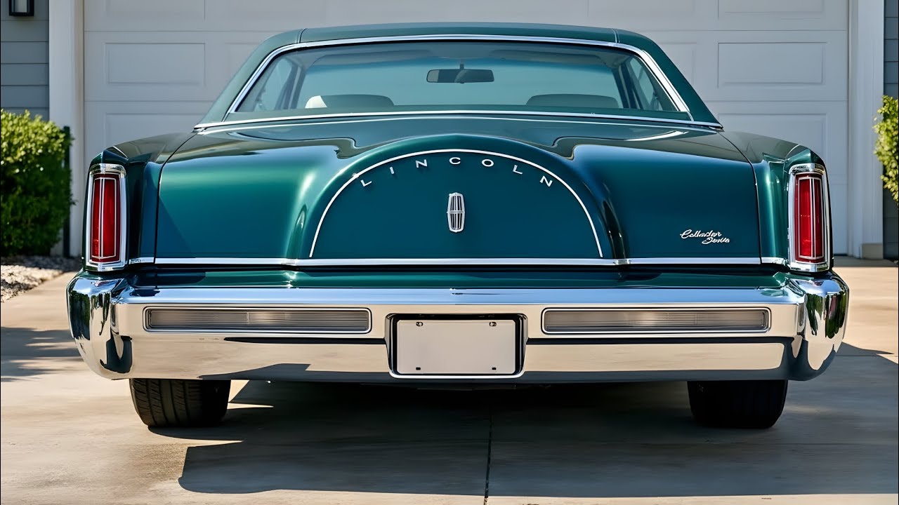 Вы не поверите, насколько роскошна коллекционная серия Lincoln Mark V 1979 года!