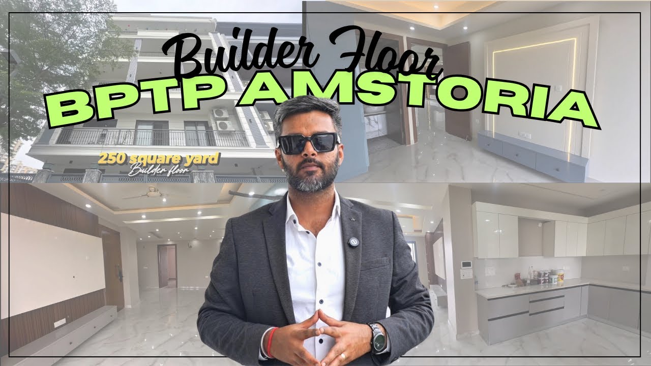 3BHK Builder Floor in Gurgaon | 250 sq.yds. | Luxury Floor in BPTP Amstoria Sector 102 | 8929838484