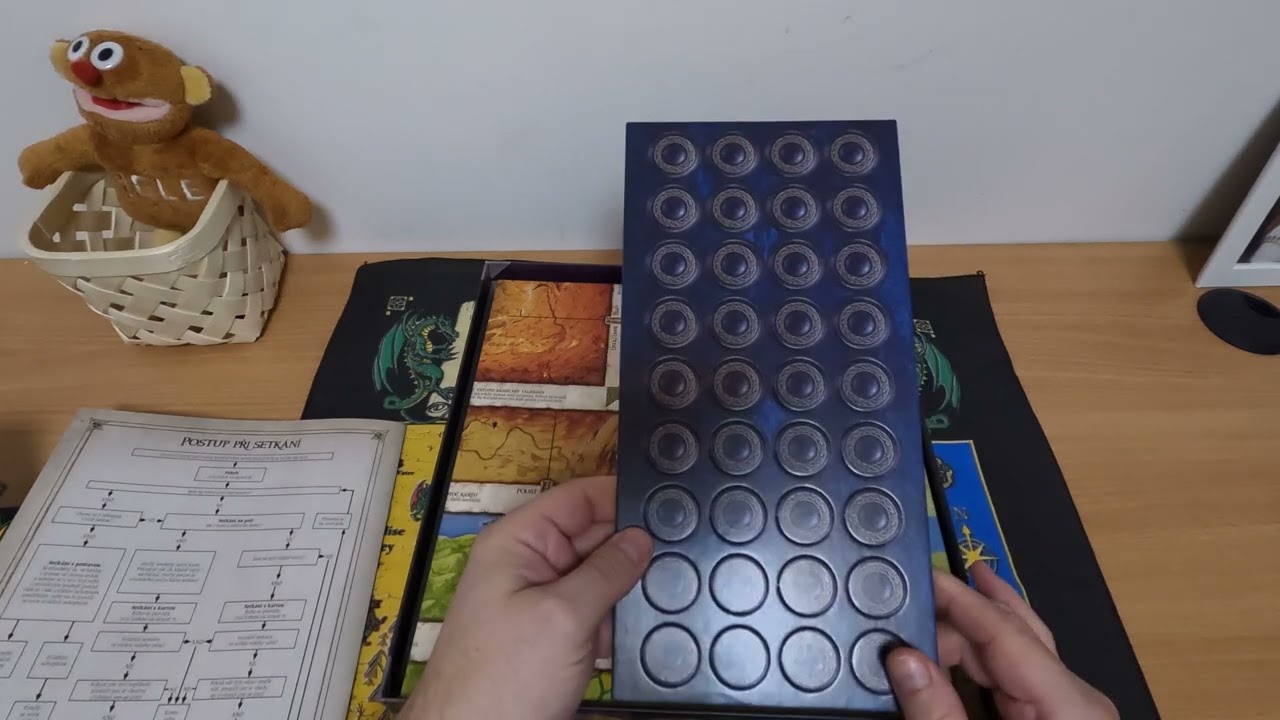 Talisman, desková hra, Unboxing
