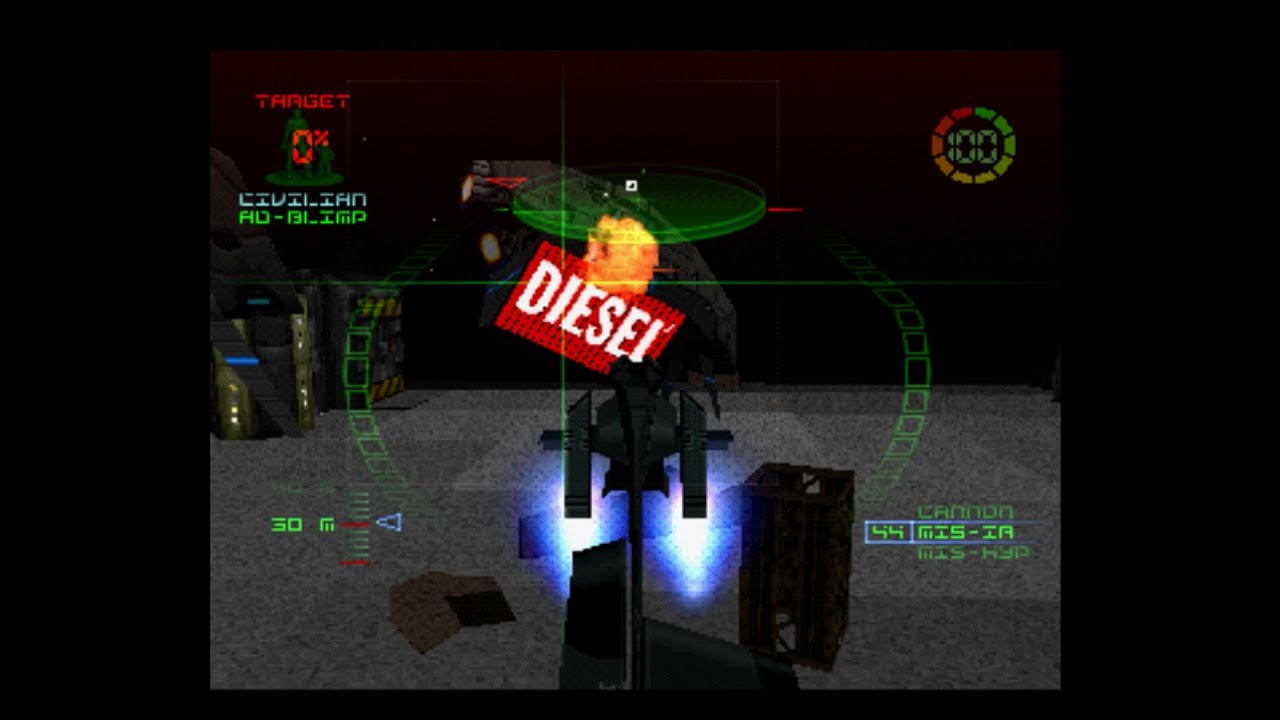 G-Police - PS1 - All Training Missions - All Objectives