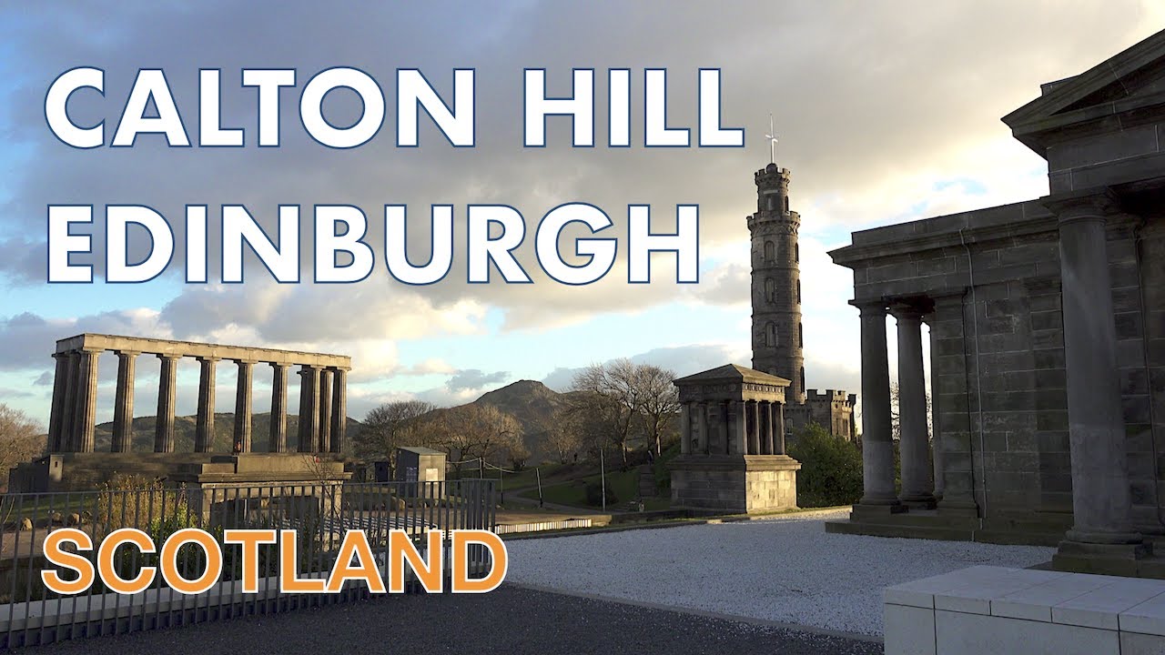 Exploring Calton Hill, Edinburgh, Scotland