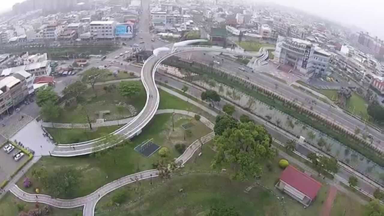 萬年溪景觀橋 空拍[ Phantom 2 vision ]
