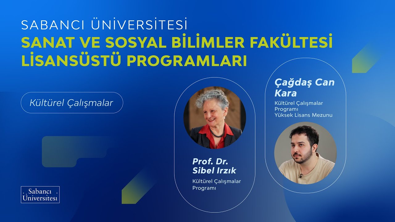 SSBF Lisans&uuml;st&uuml; Programları - K&uuml;lt&uuml;rel &Ccedil;alışmalar Programı