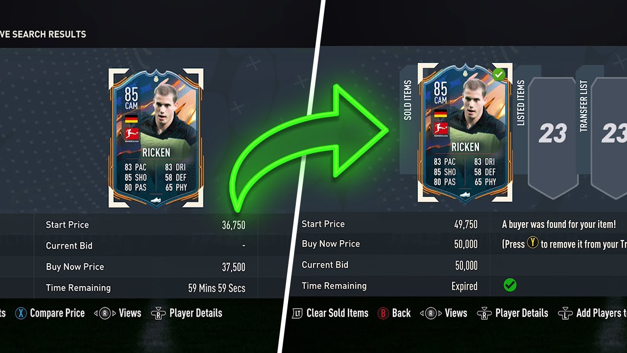 HOW TO MAKE 50K COINS AN HOUR | FIFA 23 ULTIMATE TEAM TRADING METHOD