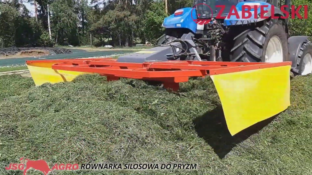 Równarka do pryzm i silosów JSG Agro
