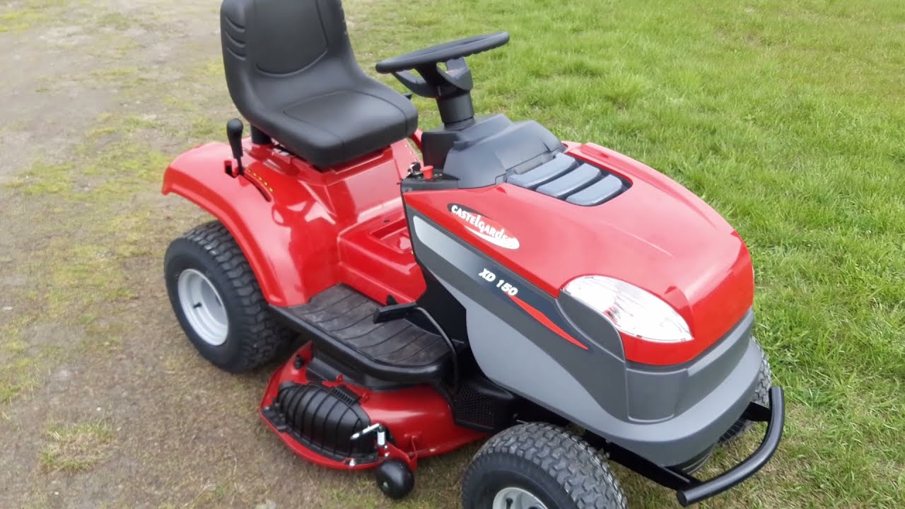 Kosiarka traktorek Castel Garden XD 150 silnik stiga st 450 prezentacja