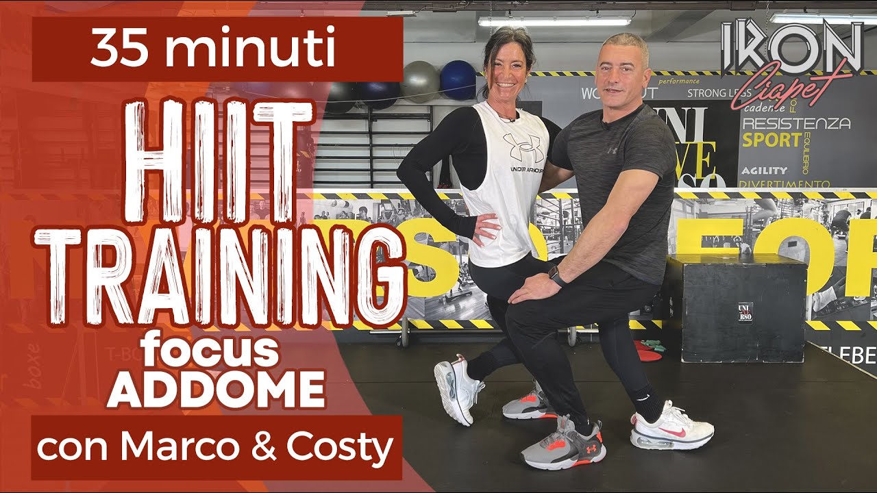 HIIT TRAINING con Marco & Costy - focus addome
