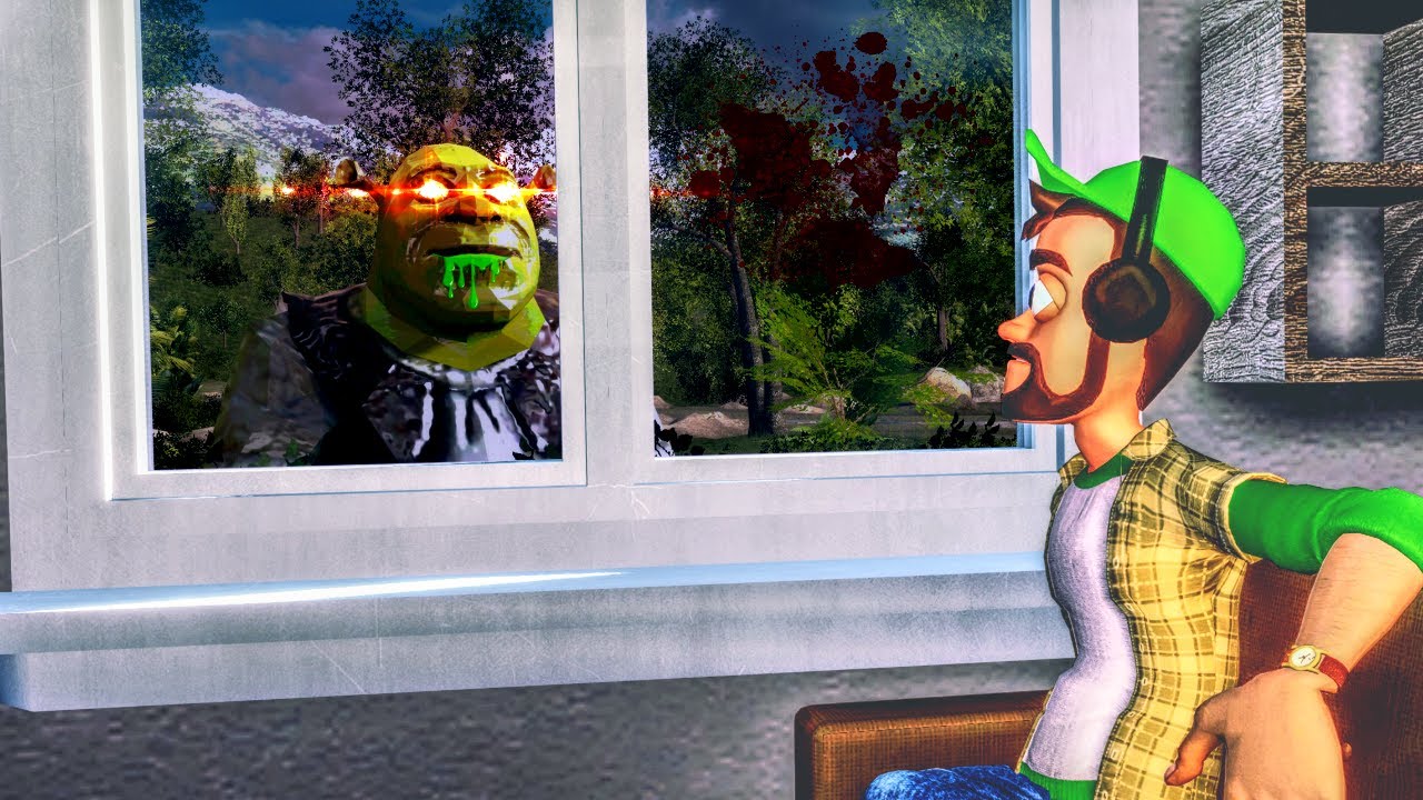 Do NOT Let CURSED SHREK into Your House in Gmod!! (Garry's Mod Gameplay)