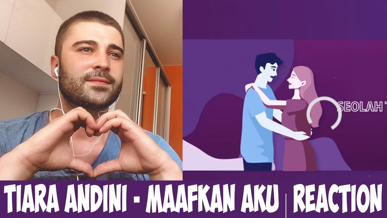 Tiara Andini - Maafkan Aku #TerlanjurMencinta (Official Lyric Video) | REACTION