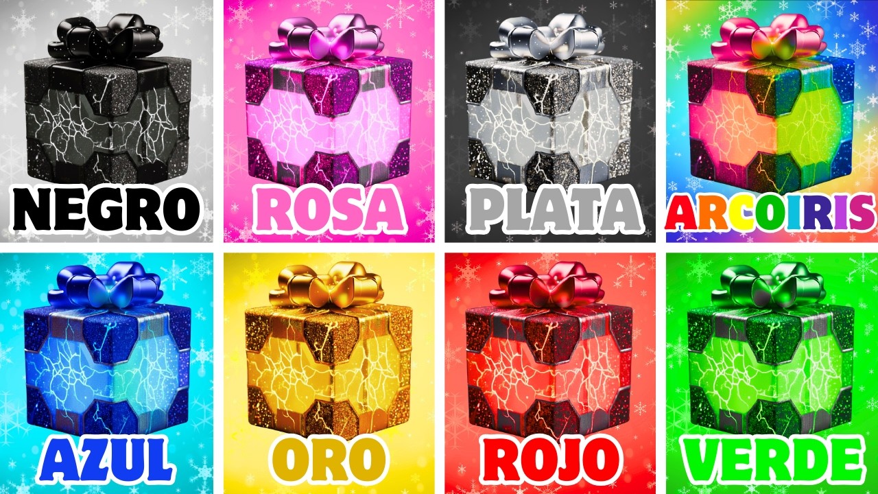 ELIGE 1 REGALO DE 8 🎁🌈😍😭 &iexcl;Desaf&iacute;o de 8 Cajas de Regalo! || Choose Your Gift 8