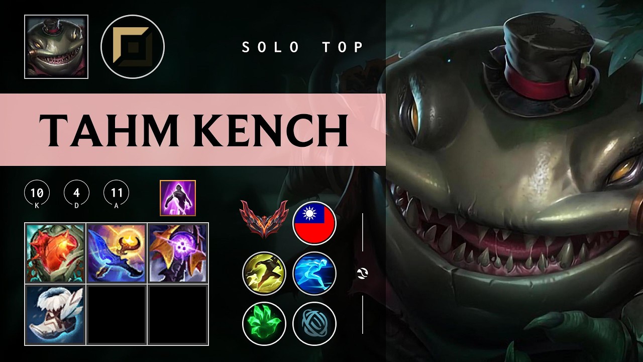 Tahm Kench Top vs Kayle - TW Grandmaster Patch 26.04
