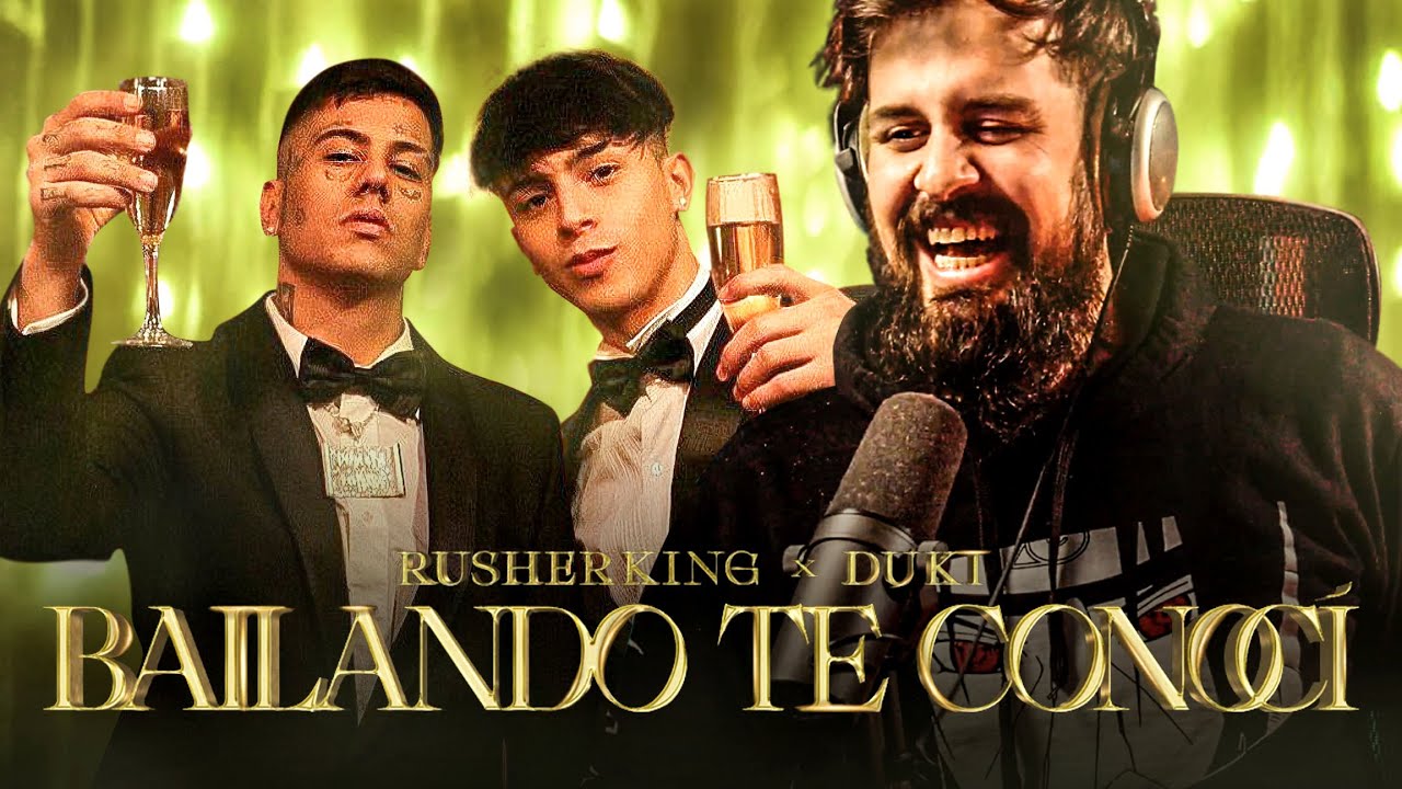 LOS DE LA CASA | REACCION a Rusherking, Duki - BAILANDO TE CONOCI