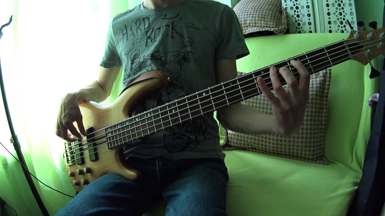 Europe - Danger on the track - bass cover