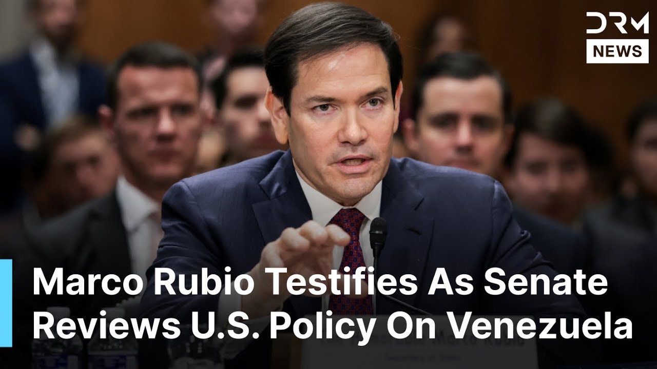BREAKING NEWS: Marco Rubio Testifies On Venezuela As Senate Reviews U.S. Policy | DRM News | AC1F