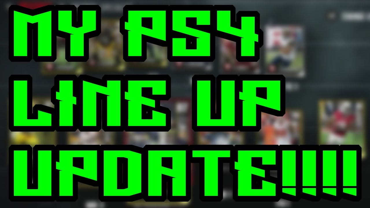 MUT 17 PS4 Line Up Update!!!!!
